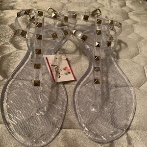 🌹Brand New Clear Jelly Sandals